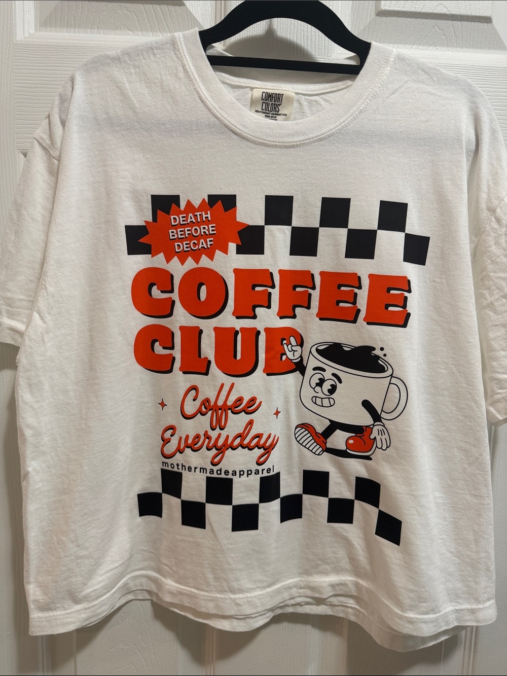 Coffee Club Boxy Tee